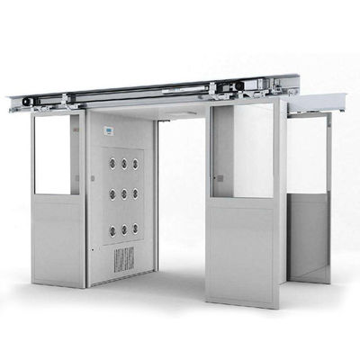 Puerta corredera automática, ducha de aire, DIN75200 Diseño a prueba de fuego y radar contra colisiones, ISO 14644-1