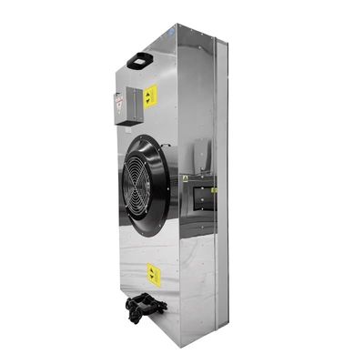 Unidad de filtro de ventilador de acceso inferior BFU con flujo de aire HEPA extragrande, vibración ultrabaja y cambio de filtro sin herramientas para salas limpias ISO 5-9