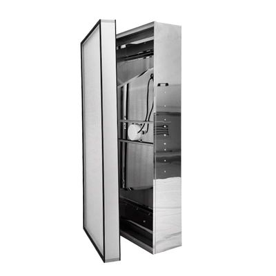 Unidad de filtro de ventilador de acceso inferior BFU con flujo de aire HEPA extragrande, vibración ultrabaja y cambio de filtro sin herramientas para salas limpias ISO 5-9