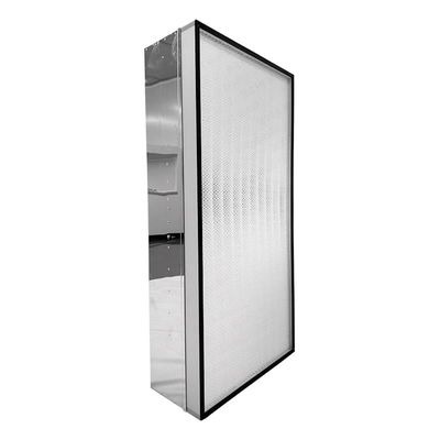Unidad de filtro de ventilador de acceso inferior BFU con flujo de aire HEPA extragrande, vibración ultrabaja y cambio de filtro sin herramientas para salas limpias ISO 5-9
