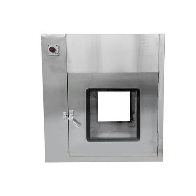 Ventana de transferencia a prueba de explosión con construcción de acero inoxidable 304 y purificación de flujo laminar de alta eficiencia para el paso de materiales peligrosos