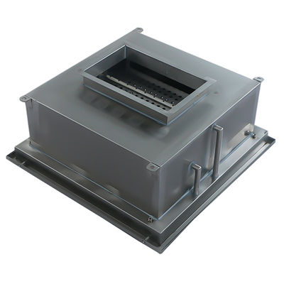 Ventilación HEPA con canal de líquido con clasificación IP55 y cero fugas de 584 × 584 × 480 mm para suministro de aire de sala limpia de semiconductores