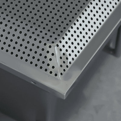 Ventilación HEPA con canal de líquido con clasificación IP55 y cero fugas de 584 × 584 × 480 mm para suministro de aire de sala limpia de semiconductores