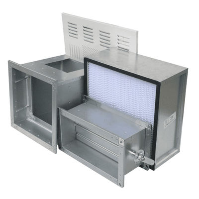 2000 CFM Vent Industrial del Techo. Plena placa fría pintura horneada. 1270×660×260