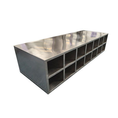 304 Acero inoxidable Compatible con el cuarto limpio de trabajo pesado, banco de zapatos con doble lado de almacenamiento