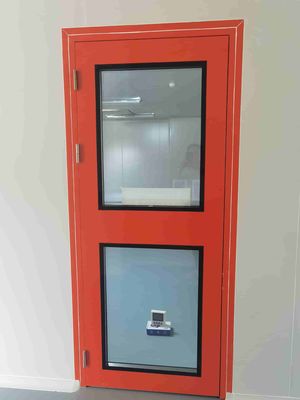 Puerta de salida de emergencia con calificación de incendio UL con hardware de pánico para la instalación conforme al código