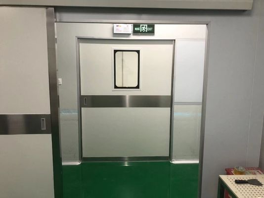 Puerta de acero corredera automática industrial. Capacidad de carga de 1500 kg y IP65 a prueba de intemperie para almacén / muelle