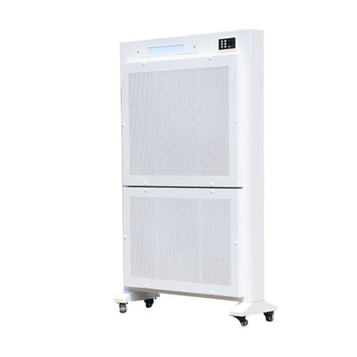 Pantalla de desinfección de aire de grado hospitalario. HEPA + UV-C 99.99% tasa de muerte. Certificado ISO 14644