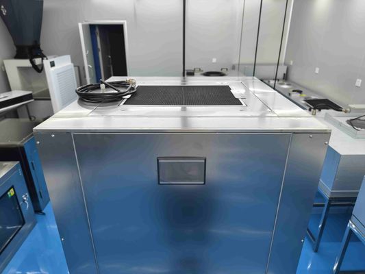 Gabinete de paso de flujo laminar con puerta elevadora vertical con filtro HEPA y construcción de acero inoxidable SUS304