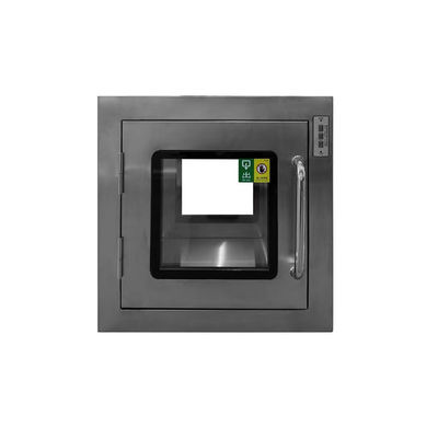 Portón de transferencia a prueba de radiación con cámaras blindadas con doble plomo, equivalencia de plomo de 10-50 mm y filtración HEPA/ULPA para manejo seguro de materiales