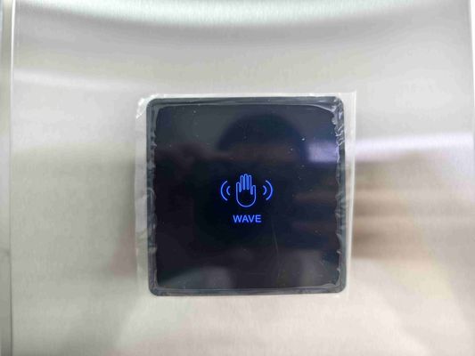 Ducha de aire inteligente con puerta corredera con reconocimiento facial y construcción de acero inoxidable para descontaminación del personal