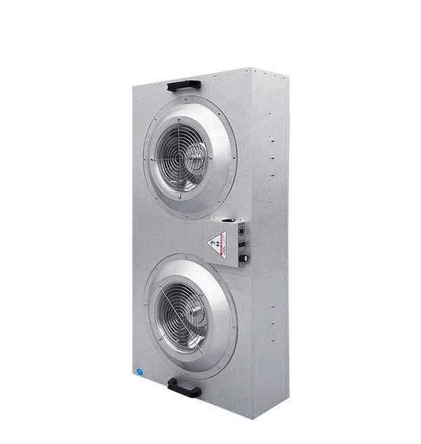 Unidad de filtro de ventilador de acero inoxidable (FFU) mejorada de distribución del flujo de aire con dimensiones personalizables para salas limpias