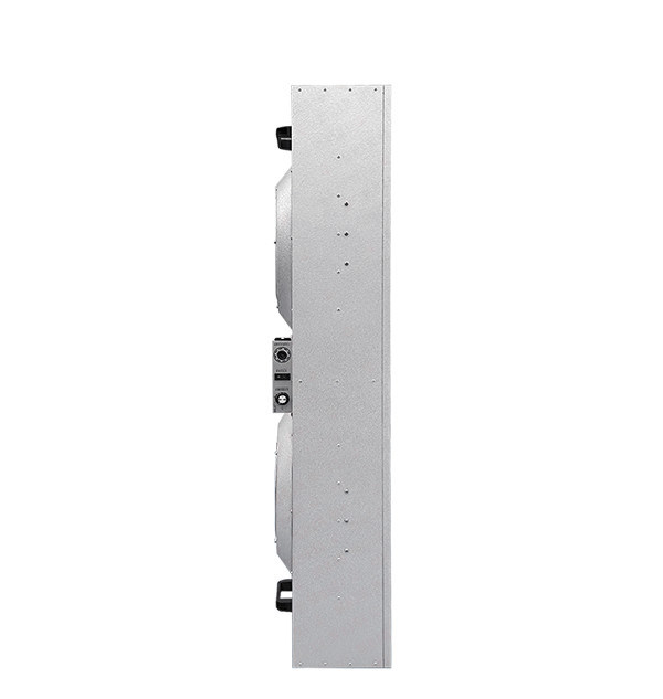 Modelos de flujo de aire personalizables Construcción de acero inoxidable Bajo ruido de operación Unidad de filtro de ventilador (FFU) para salas limpias