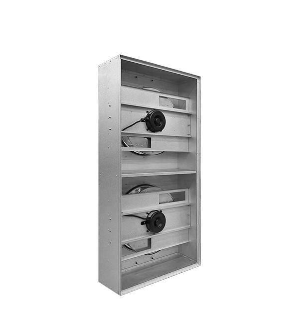 Unidad de filtrado de ventilador de acero inoxidable con velocidad del aire HEPA de 0,45-0,75 m/s y dimensiones personalizables para salas blancas
