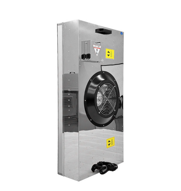 Unidad de filtro de ventilador de acero inoxidable / aleación de zinc FFU con filtro HEPA y patrones de flujo de aire personalizables