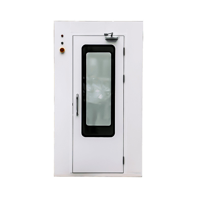 Acero revestido con polvo personalizable / SUS304 Sala de ducha de aire con 0-99s Ducha de aire de sala limpia ajustable