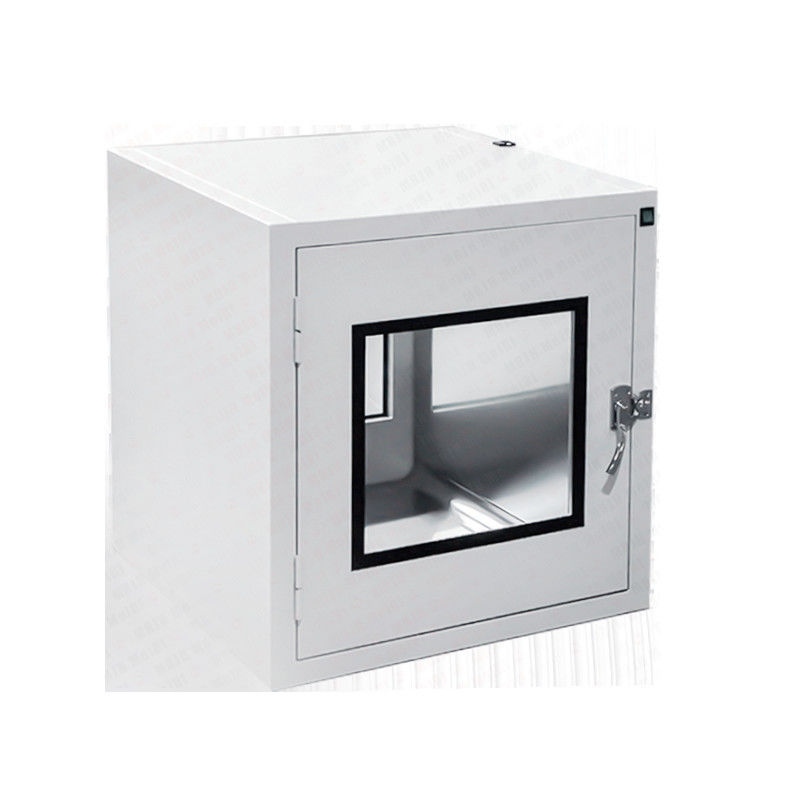 Un solo Gmp Incorporado Static Pass Box Ventana Mecánica de bloqueo para la industria alimentaria / hospital