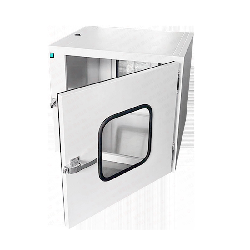 Caja de paso UV de acero inoxidable con velocidad del viento ajustable y personalizable para habitaciones libres de polvo