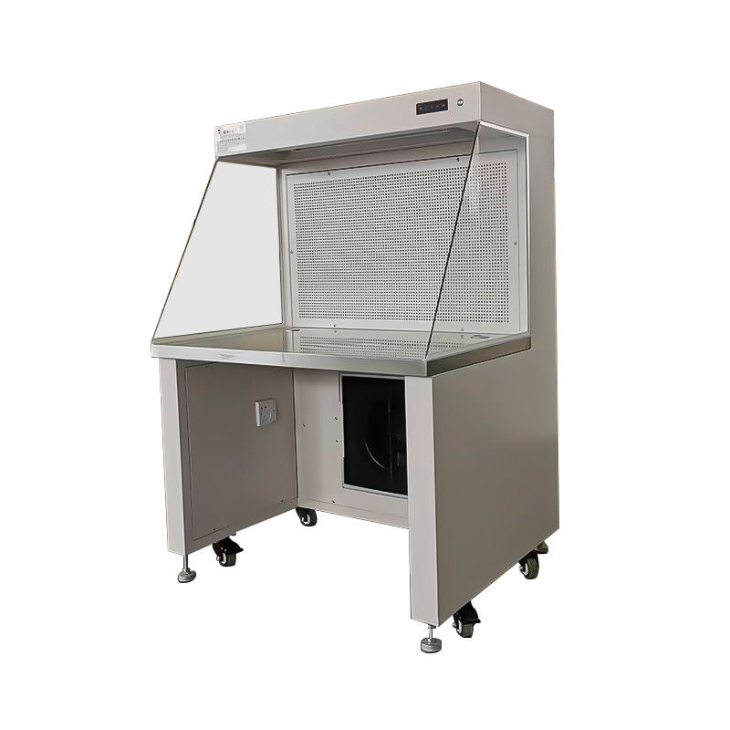 Capuchón de flujo de aire laminar horizontal de acero inoxidable para laboratorio