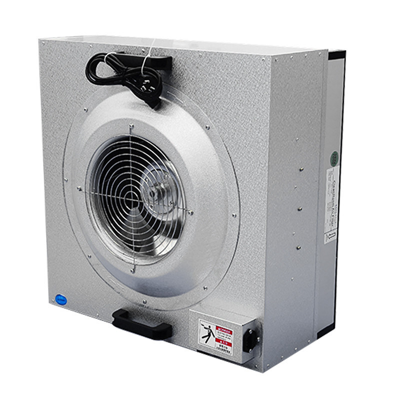 Unidad de filtro de ventilador para sala blanca de 110V/120V FFU con conexión de funcionamiento/fallo seco reservado y tamaño de 575x575x285mm