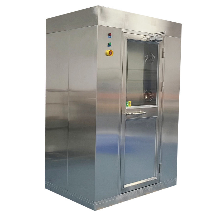 Sala de ducha de niebla de acero inoxidable industrial 304 con tiempo de ducha ajustable de 0 a 99 segundos y certificación ISO, CE, UL, RoHS
