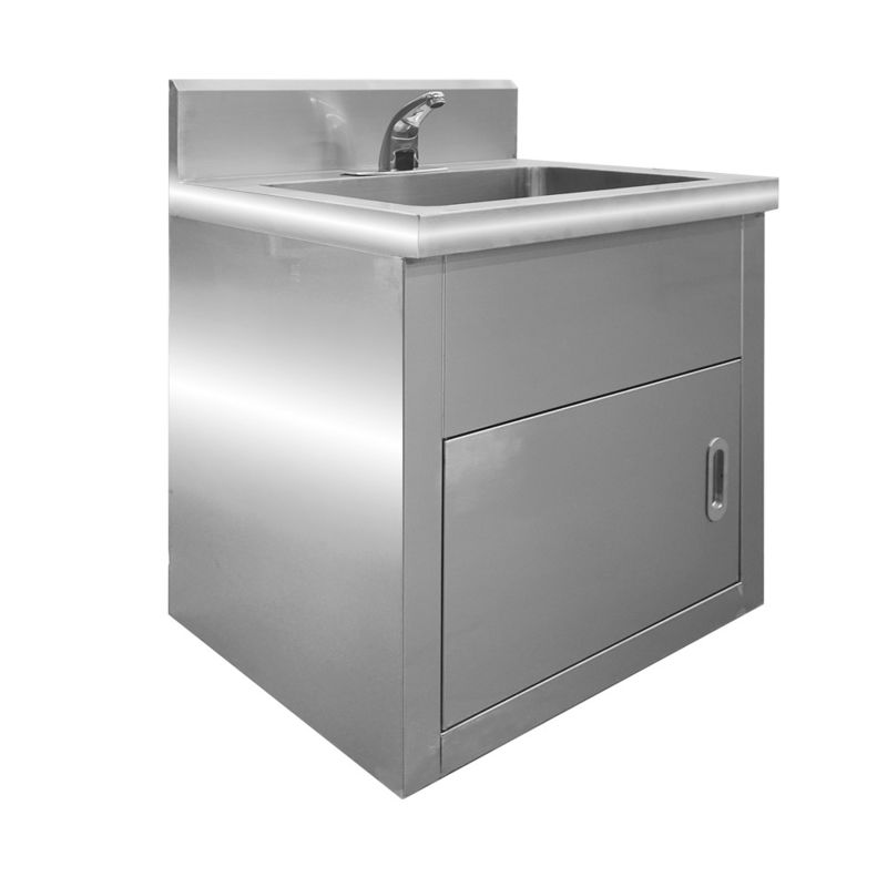 Lavabo de lavado de manos personalizado de acero inoxidable 304 para limpieza y desinfección