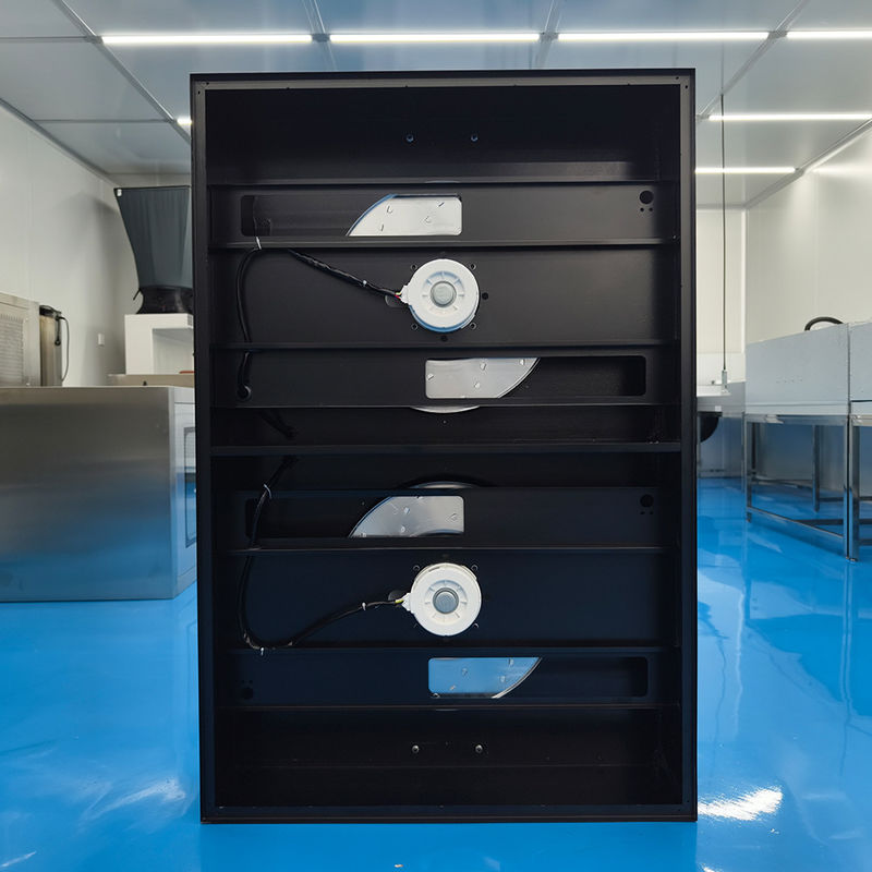 Filtro HEPA FFU de velocidad del aire personalizado, unidad de filtro de ventilador para sala limpia