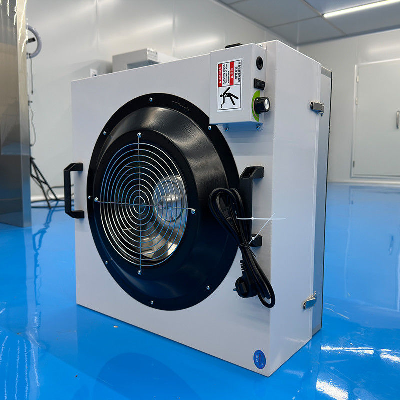 Pintura de placa fría de purificación de aire de alta filtración H13-H17 FFU para equipos de salas limpias