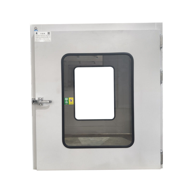Caja de pases de piso certificada GMP 304 de acero inoxidable y anticorrosión grado farmacéutico / electrónica