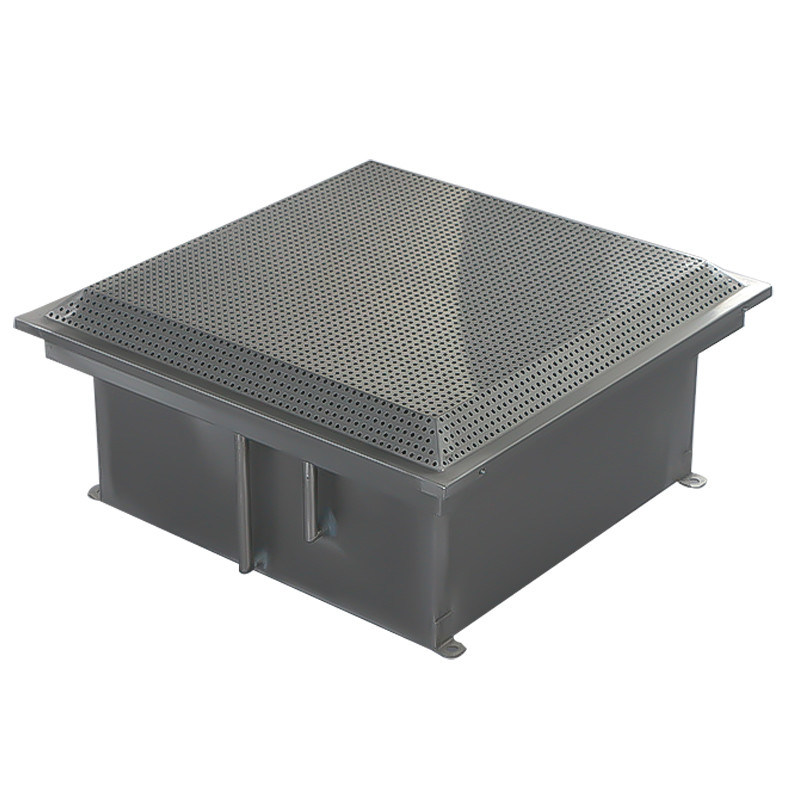 Ventilación HEPA con canal de líquido con clasificación IP55 y cero fugas de 584 × 584 × 480 mm para suministro de aire de sala limpia de semiconductores
