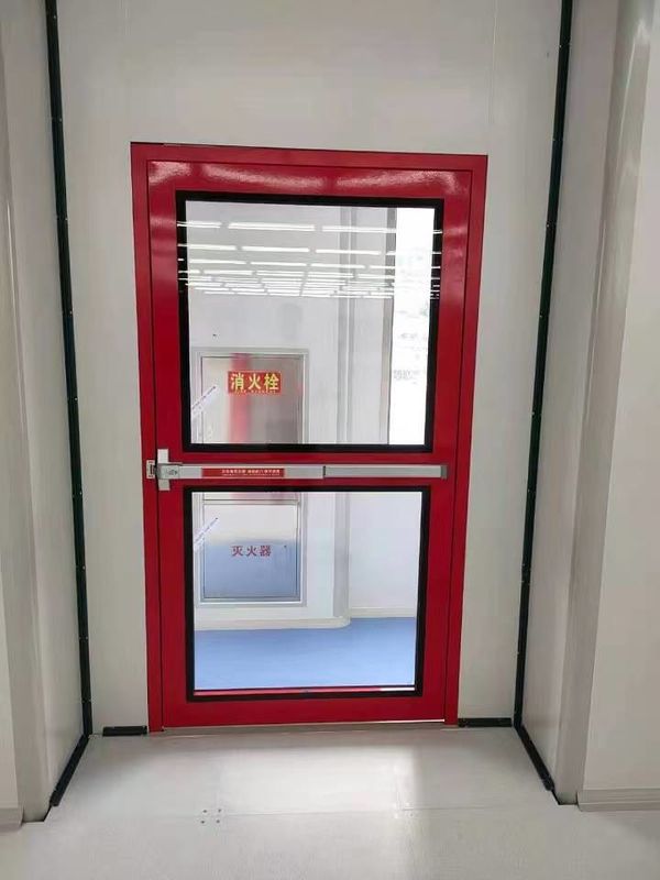 Puertas de salida de emergencia certificadas UL. Hardware a prueba de fuego y pánico. Instalación compatible con el código.