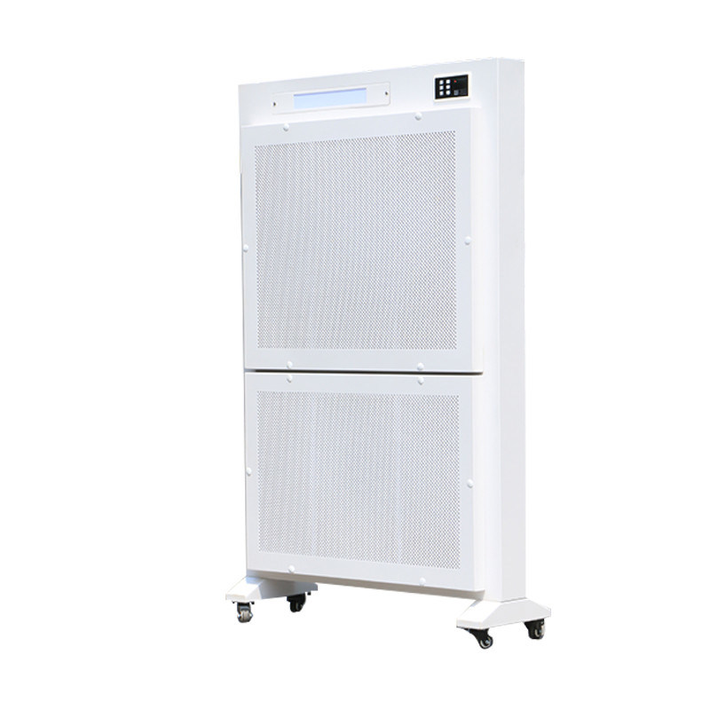 Pantalla de desinfección de aire de grado hospitalario con tasa de destrucción HEPA+UV-C y potencia de salida de 120W para entornos certificados ISO 14644