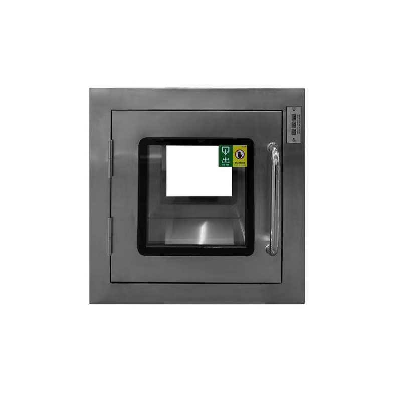 Portón de transferencia a prueba de radiación con cámaras blindadas con doble plomo, equivalencia de plomo de 10-50 mm y filtración HEPA/ULPA para manejo seguro de materiales